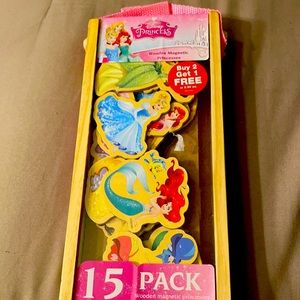 Disney princess wooden magnetic princesses